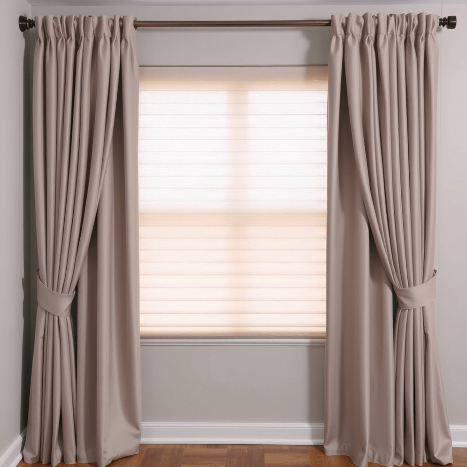 VARIANCES OF CURTAINS AND BLINDS