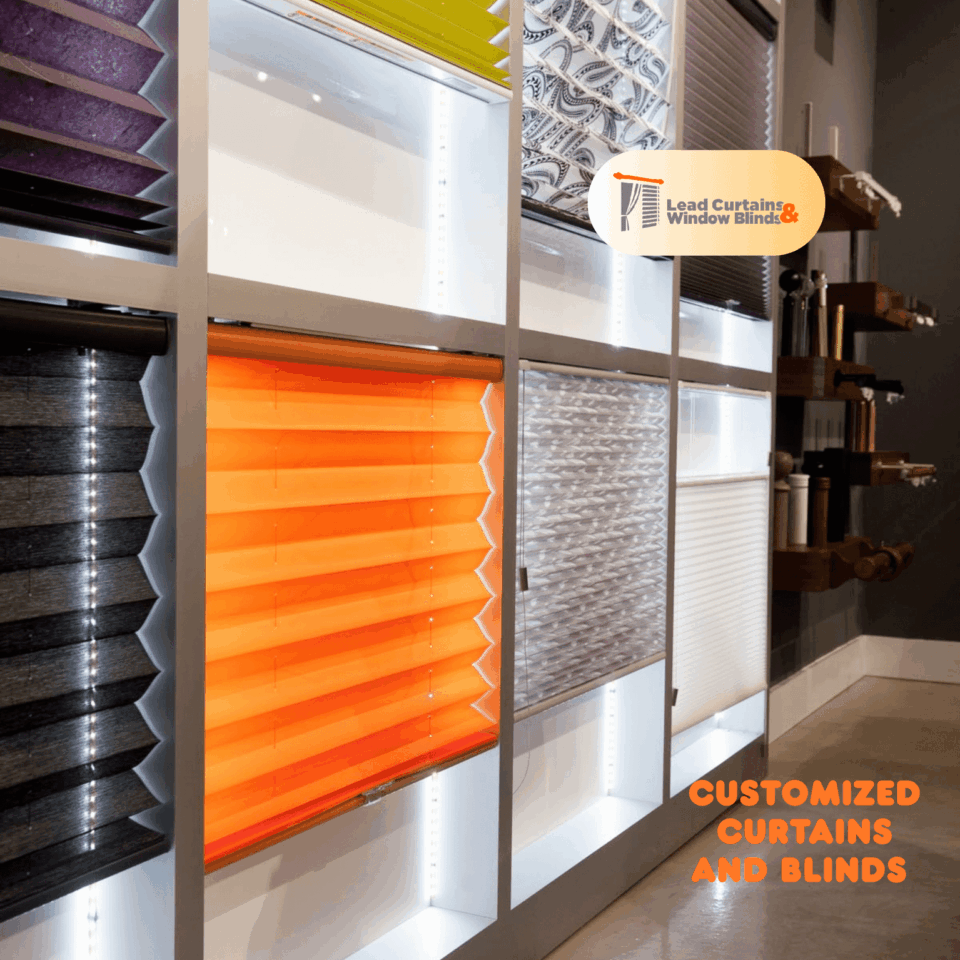 customized curtains and blinds