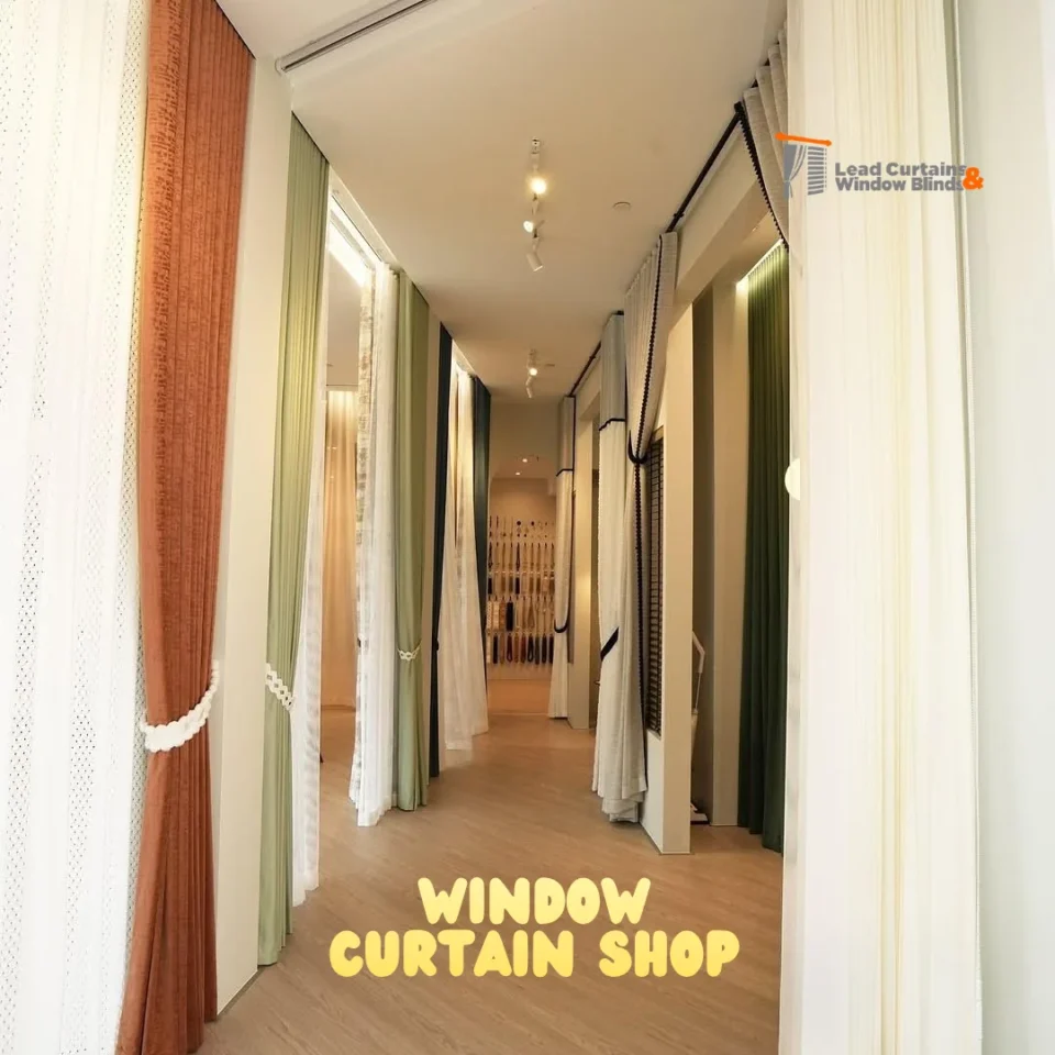Window curtain shop