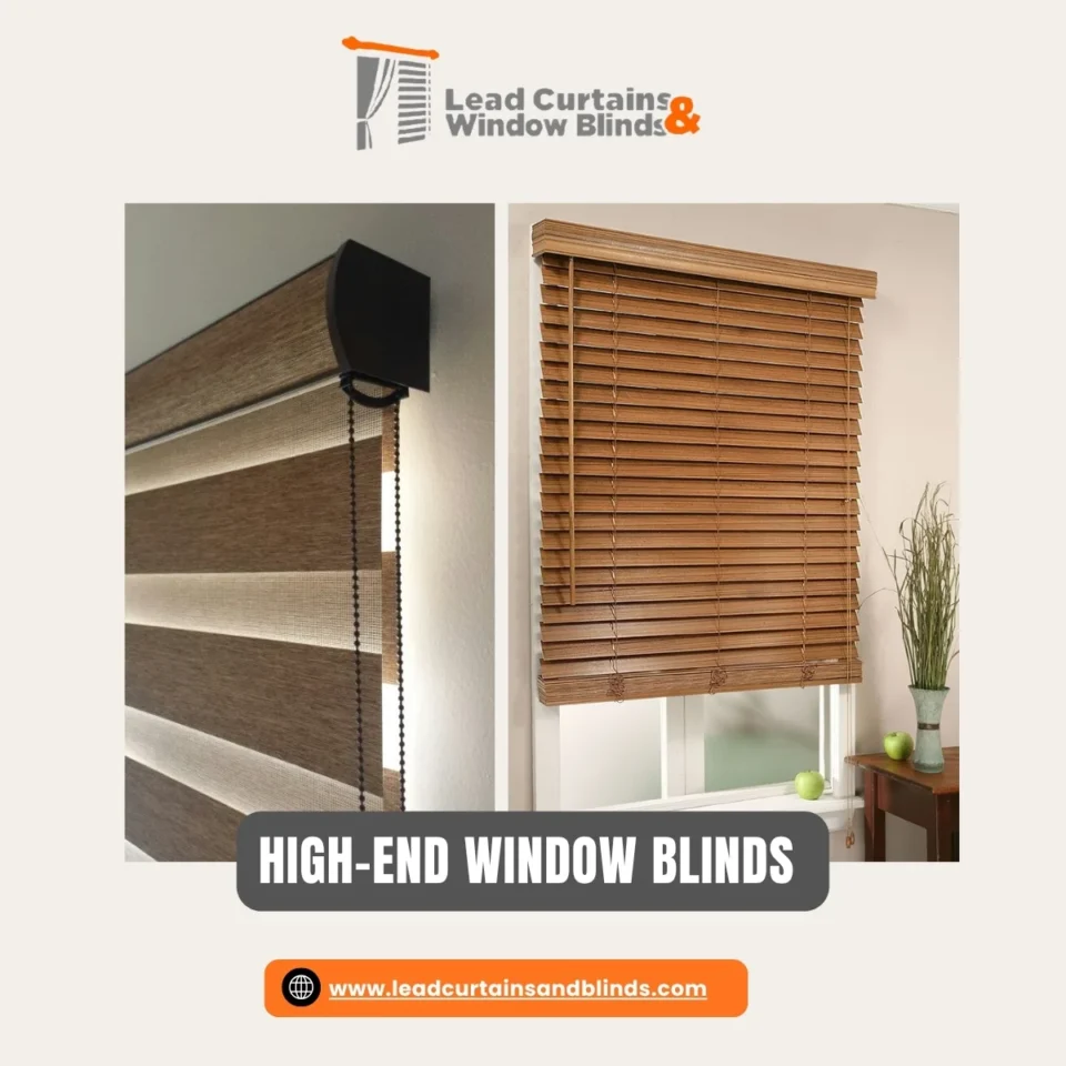 high-end window blinds
