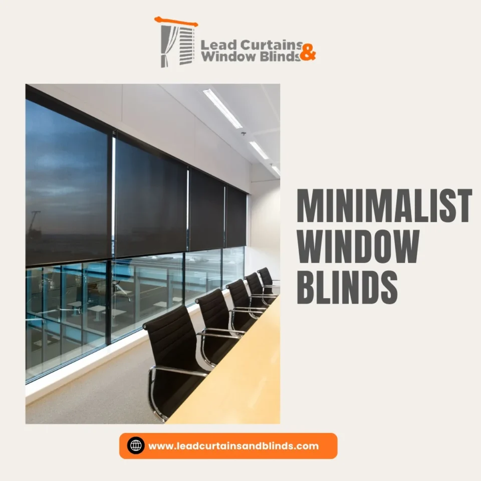 minimalist window blinds