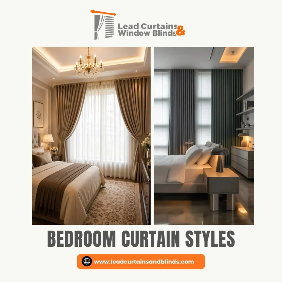 bedroom curtain styles