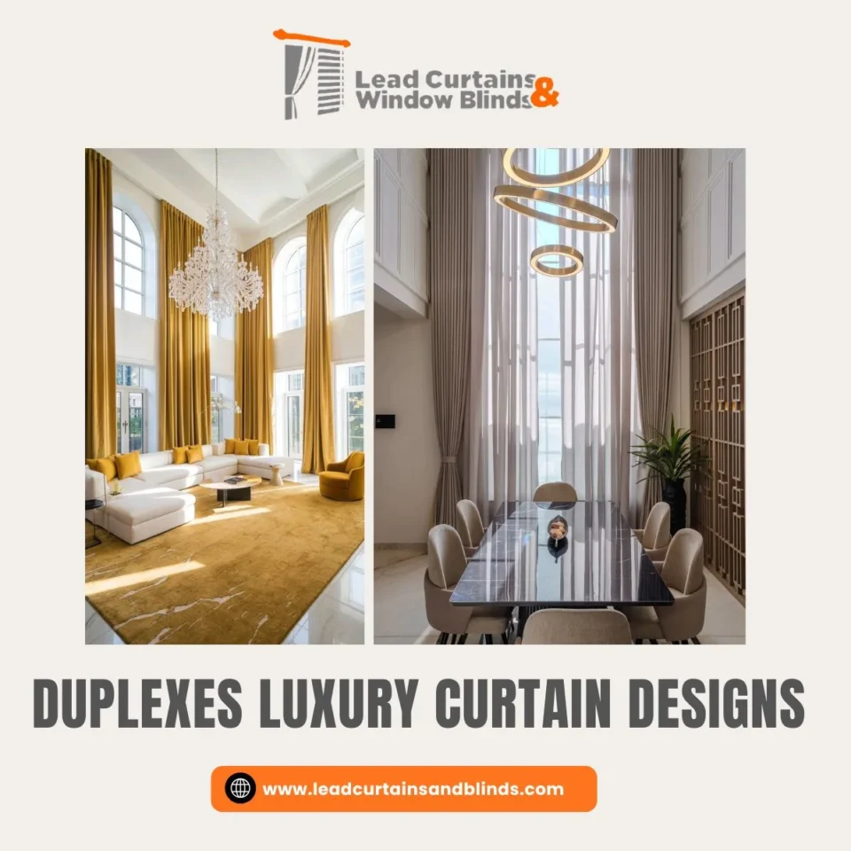 duplexes luxury curtain designs