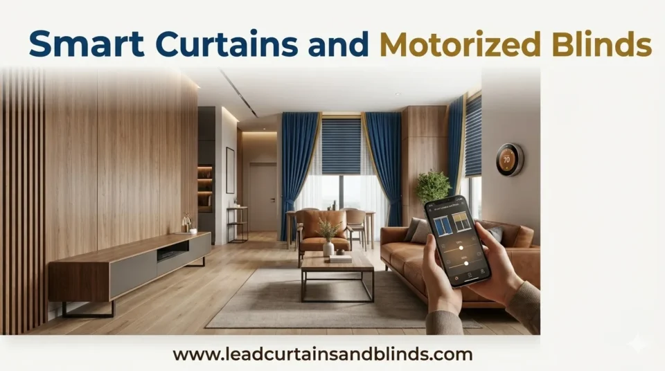 smart curtains and motorized blinds